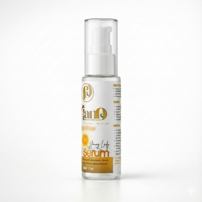 Young Lady Face Serum