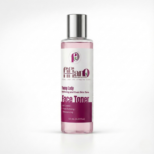 Young Lady Face Toner